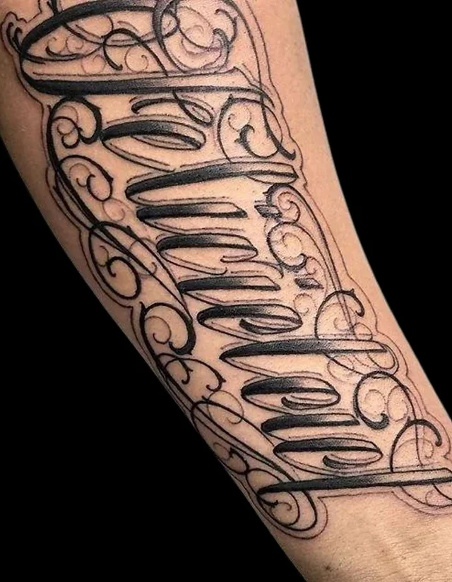 letter tattoo